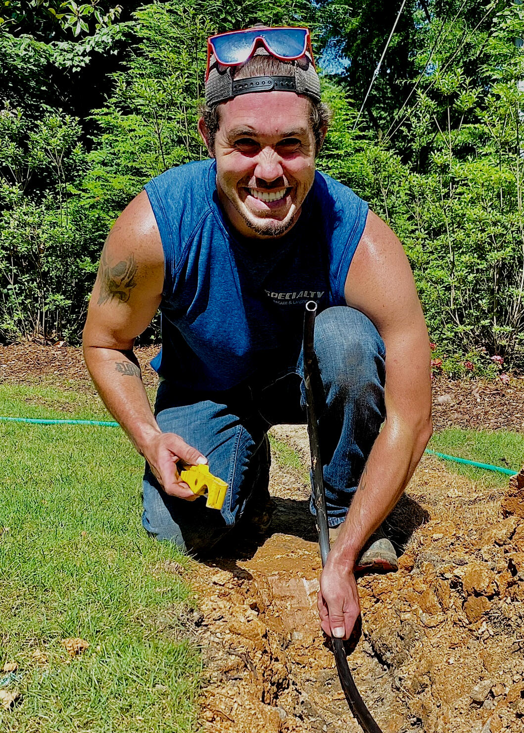 Alabama grass loves water!